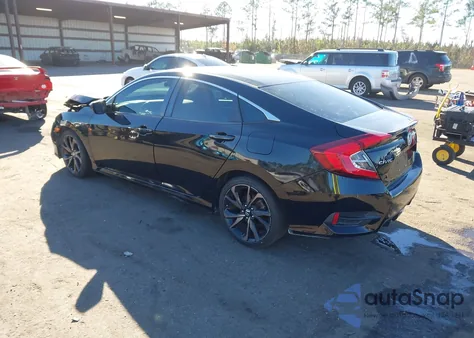 2019 Honda Civic Sport из США, поврежденный, VIN 19XFC2F81KE004286